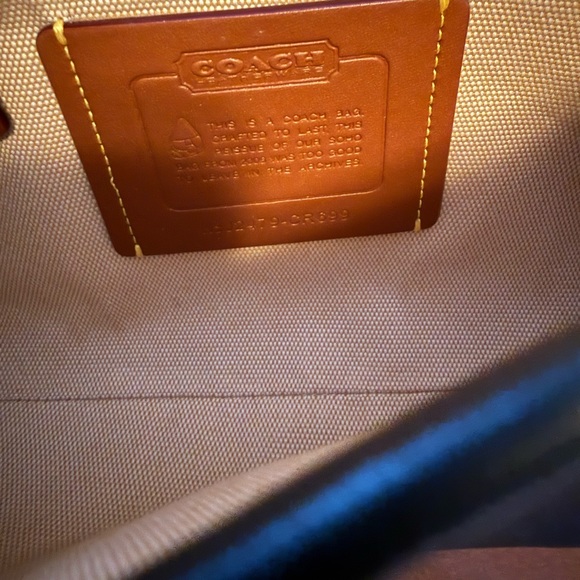 Coach SOHO re-edition Black Leather flap Shoulder Bag - Picture 9 of 11